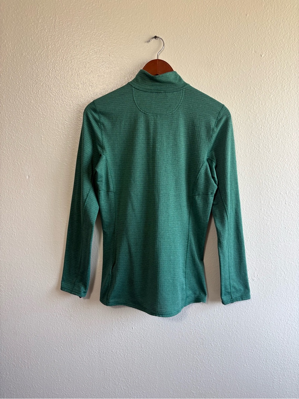 Patagonia Womens Small Teal Blue Thermal Weight Capilene Baselayer Travel Hiking - Picture 2 of 7